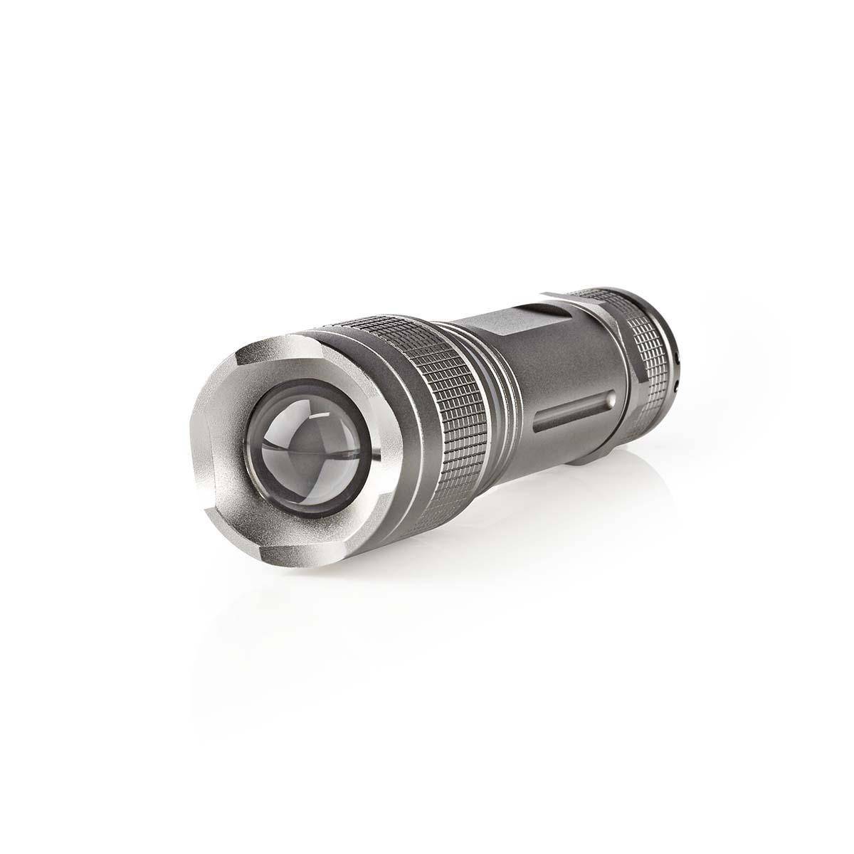 Lampe Torche LED 5W 330lm IPX5 Portée 200m en Aluminium-0