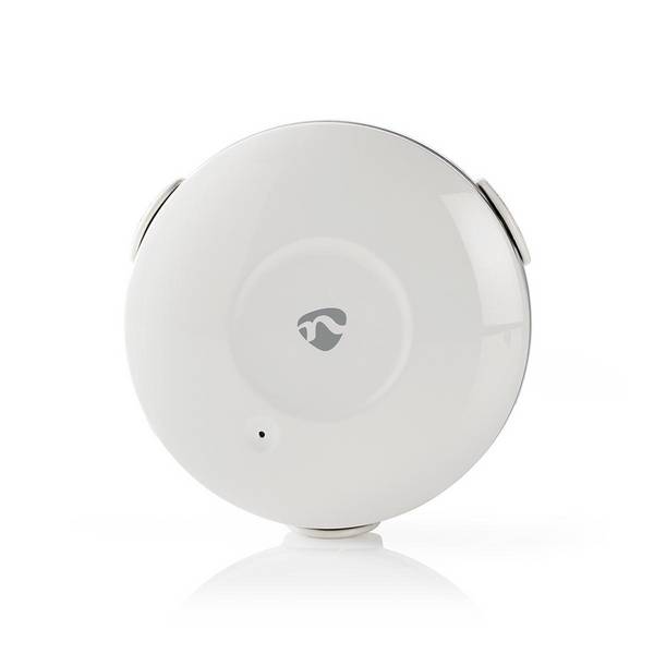 Détecteur d'Eau Intelligent Connecté Wi-Fi Rond avec Alarme 50dB