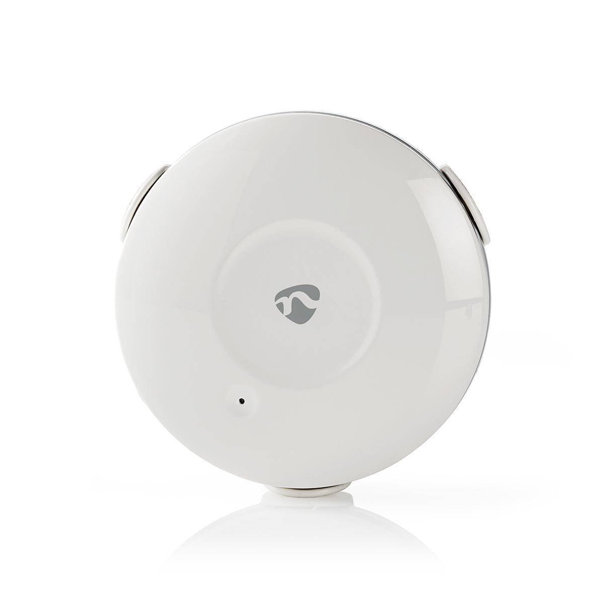 Détecteur d'Eau Intelligent Connecté Wi-Fi Rond avec Alarme 50dB-0