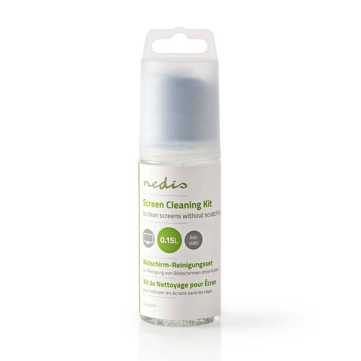 Kit de Nettoyage 150ml pour Écran Smartphone avec Chiffon Micro-Fibres-0