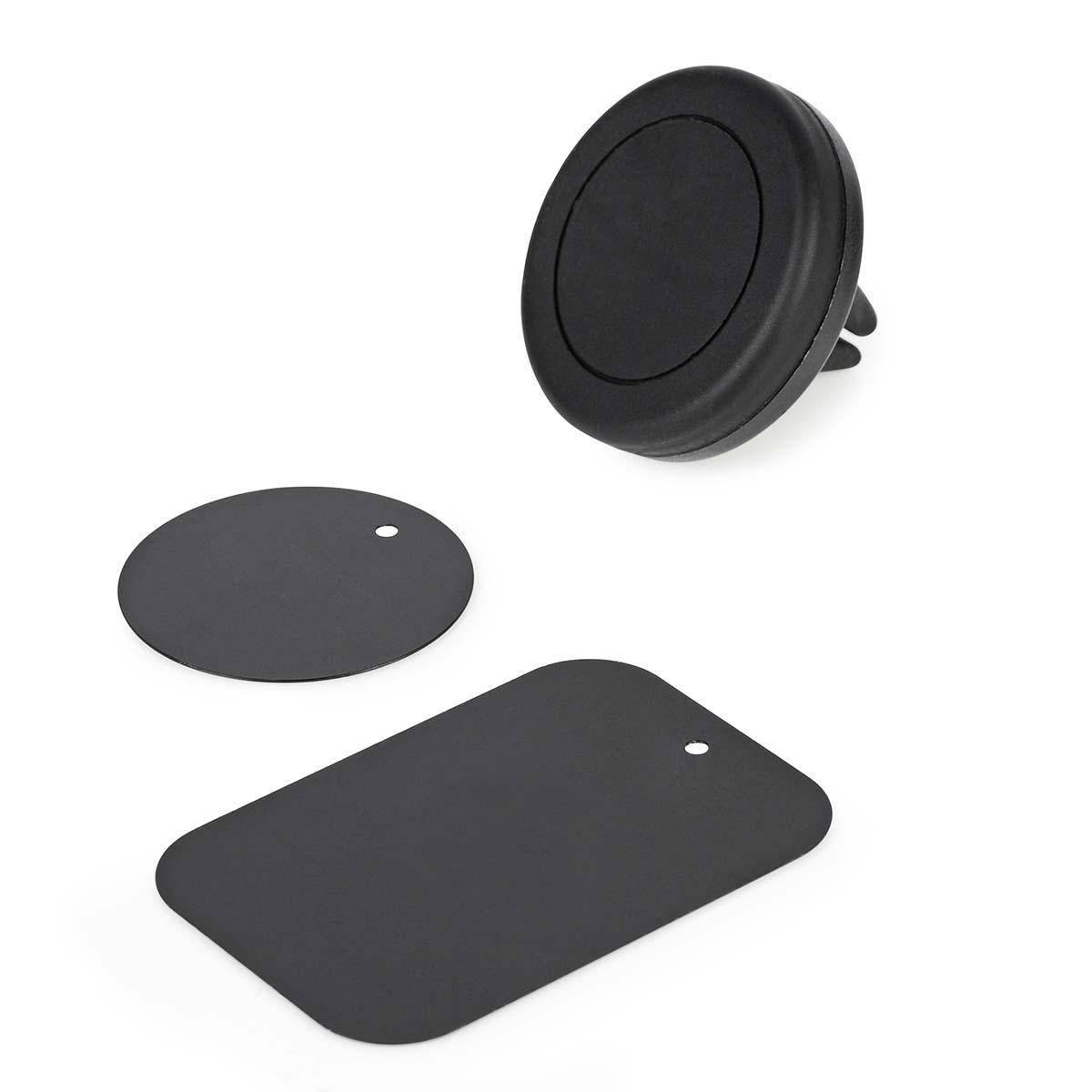 Support Voiture Magnétique Grille d'Aération pour Smartphone avec Ruban Adhésif-1