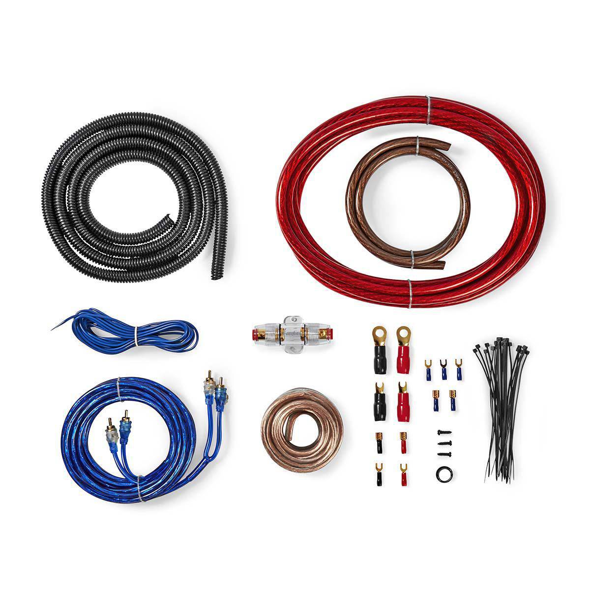 Kit de Câblage 1200W pour Amplificateur Audio de Voiture-0