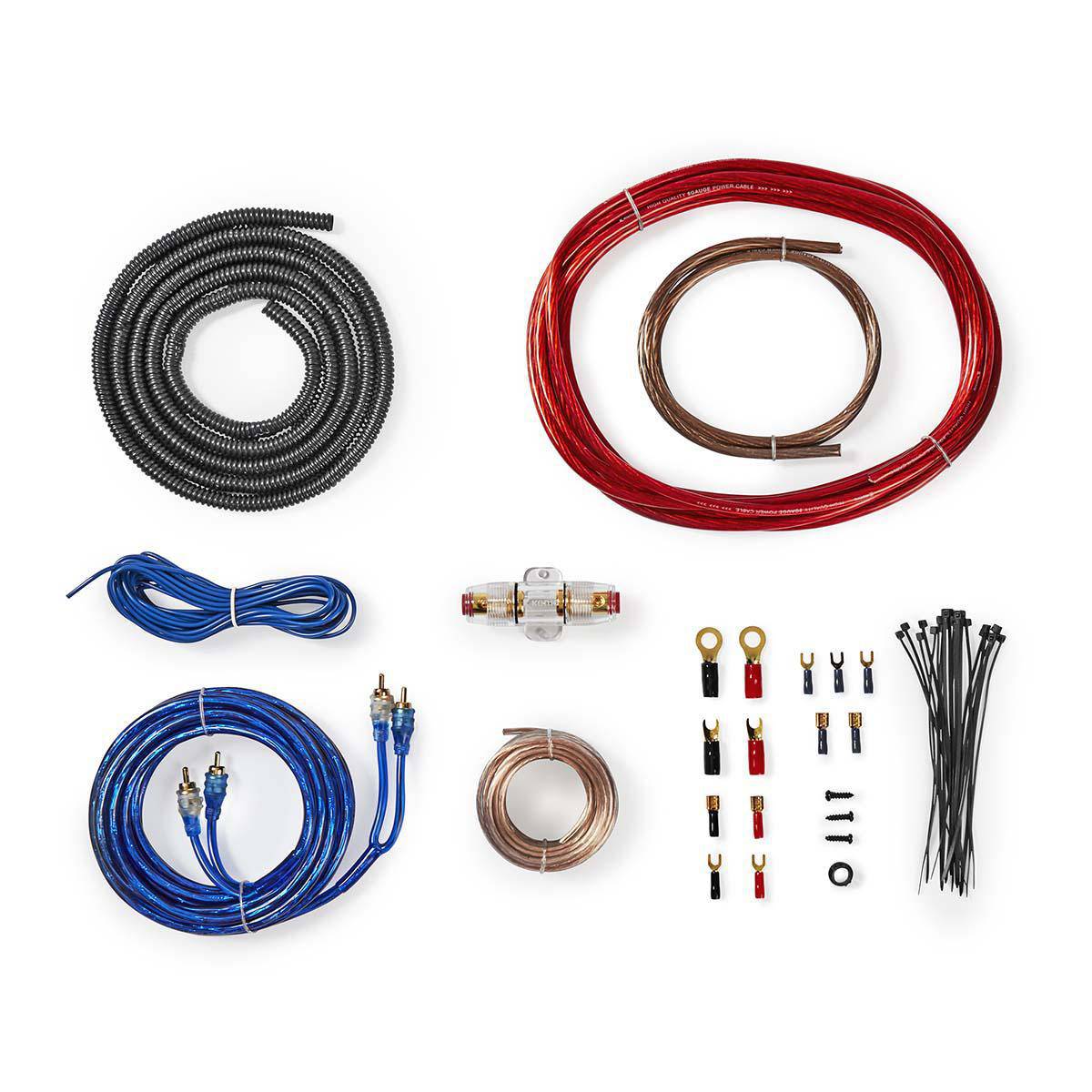 Kit de Câblage 800W pour Amplificateur Audio de Voiture-0