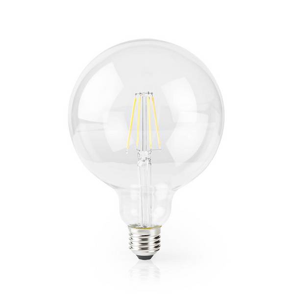 Ampoule à Filament Connectée Wi-Fi LED 5W 500lm E27 en Forme de Globe
