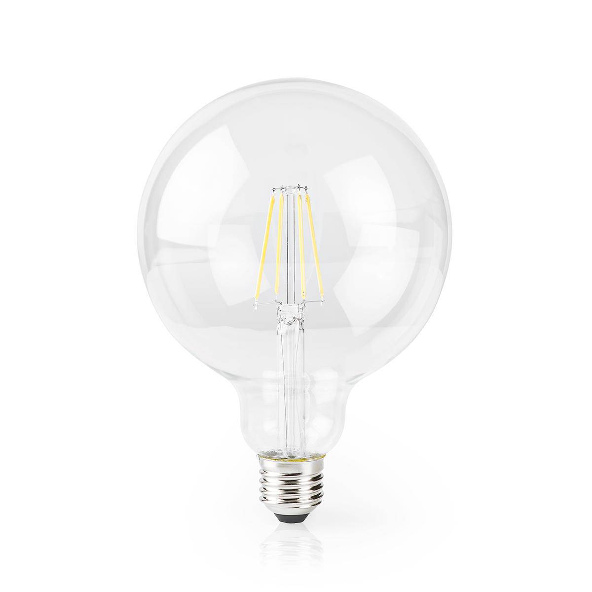 Ampoule à Filament Connectée Wi-Fi LED 5W 500lm E27 en Forme de Globe-0