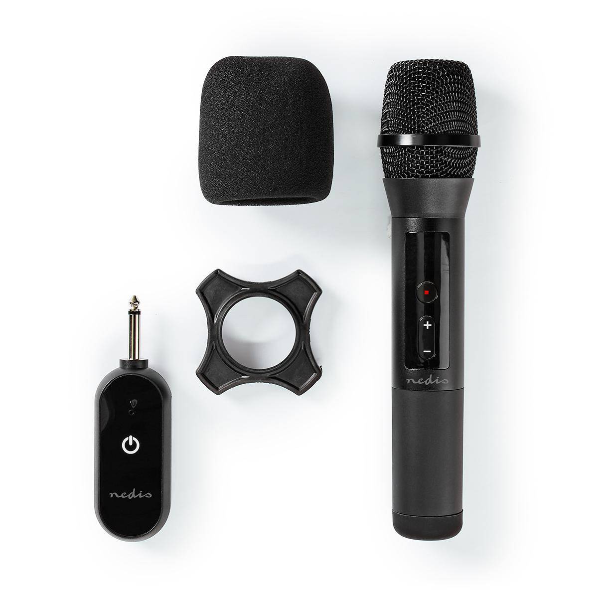 Kit Microphone sans Fil Cardioïde 20 Canaux avec Contrôle du Volume-2