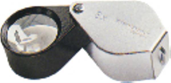 Eschenbach 110910 Loupe Pliante Grossissement: 10 X Lentille:    23 Mm Noir 88260874