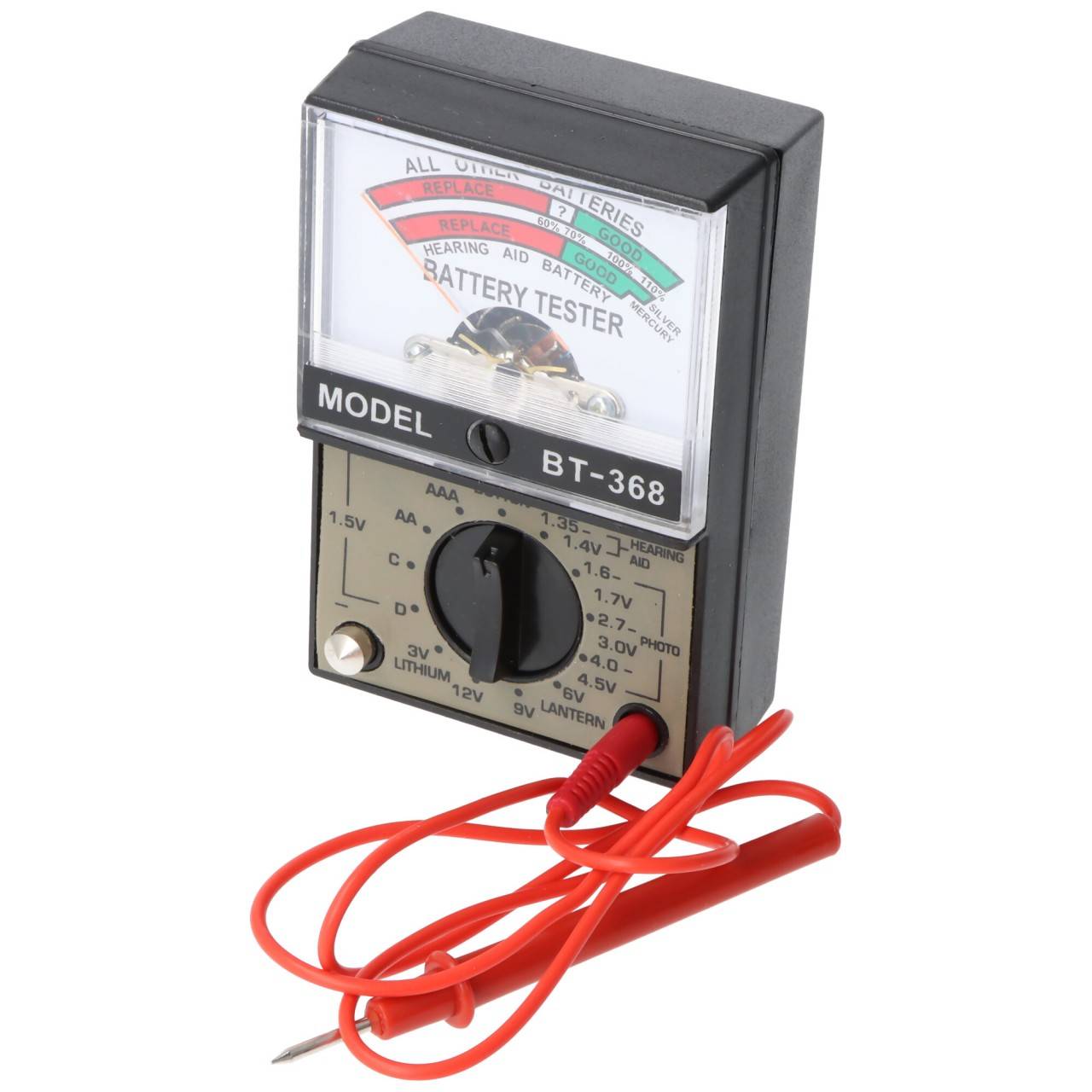 Testeur de batterie universel pour de nombreuses piles bouton et piles-0