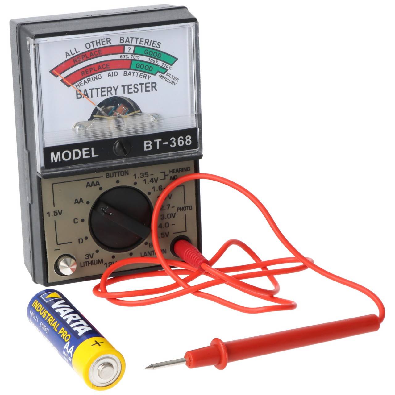 Testeur de batterie universel pour de nombreuses piles bouton et piles-2