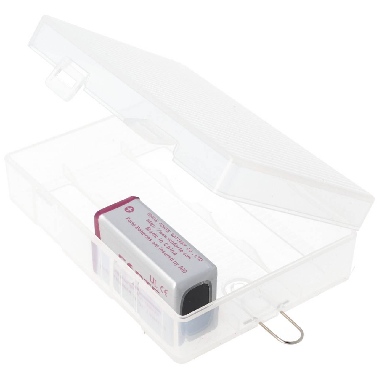 Boîte de rangement pour batterie rechargeable Soshine pour 4x 26650 transparent-1