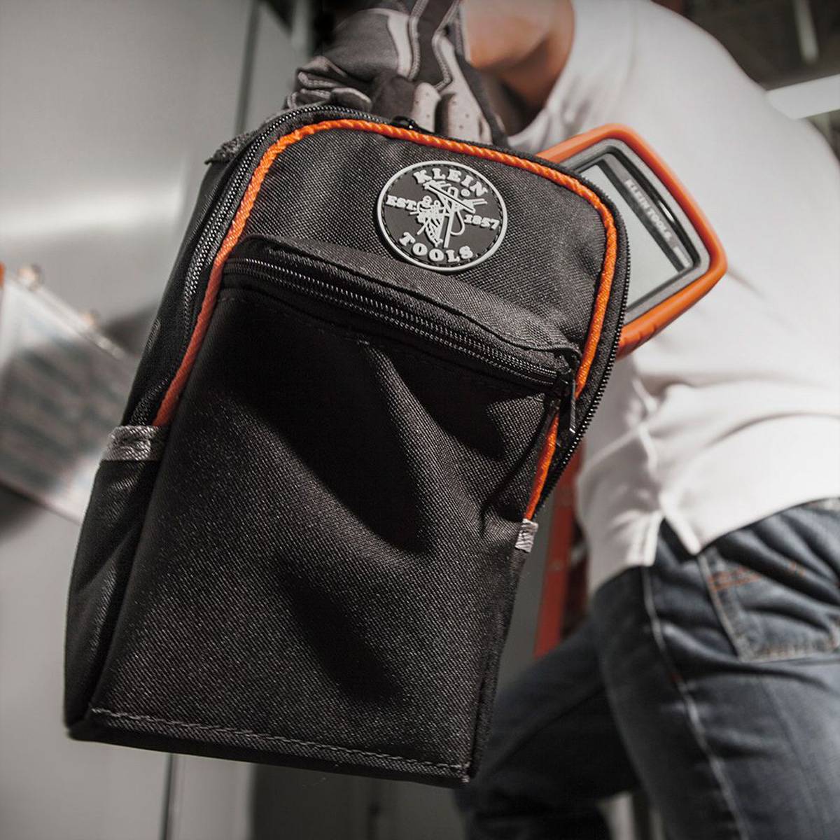 Sacoche à outils non équipée Klein Tools 69407 69407 pour électricien, pour les artisans, pour les techniciens (l x H x -1