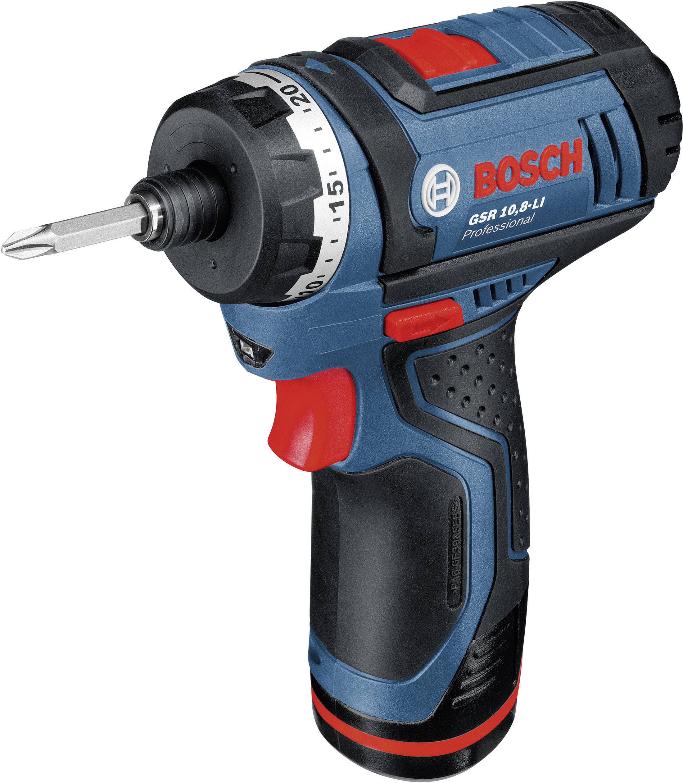 Bosch Gsr Li Professional B Visseuse Sans Fil Batteries Conrad Fr