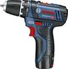 Perceuse-visseuse sans fil Bosch Professional GSR 12V-15 0601868109 2 Ah + 2 batteries