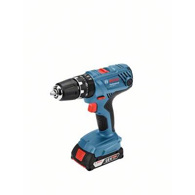 Perceuse à percussion 18V GSB 18V-21 + 2 batteries 2Ah + chargeur GAL 18V-40 en coffret L-BOXX - BOSCH - 06019H1107-0