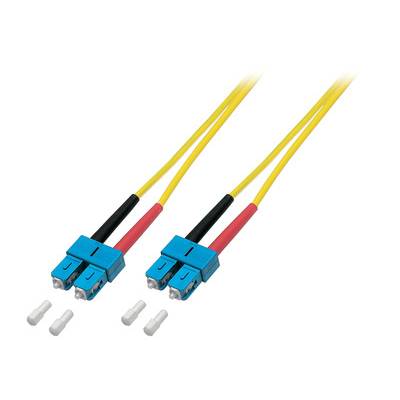 Câble de raccordement FO EFB Elektronik O2513.3 [1x SC mâle - 1x SC mâle] 9/125 µ Singlemode OS2 3.00 m