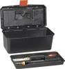 Alutec 56260 Boîte à outils vide plastique noir, orange