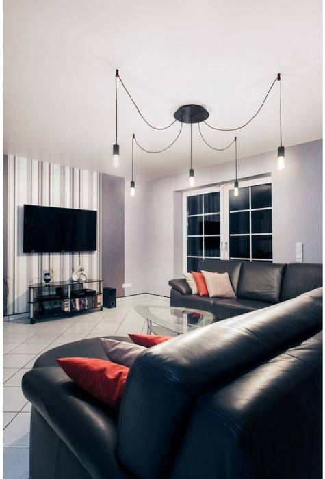 SLV Deckenhaken 132670 Écarteur noir-1