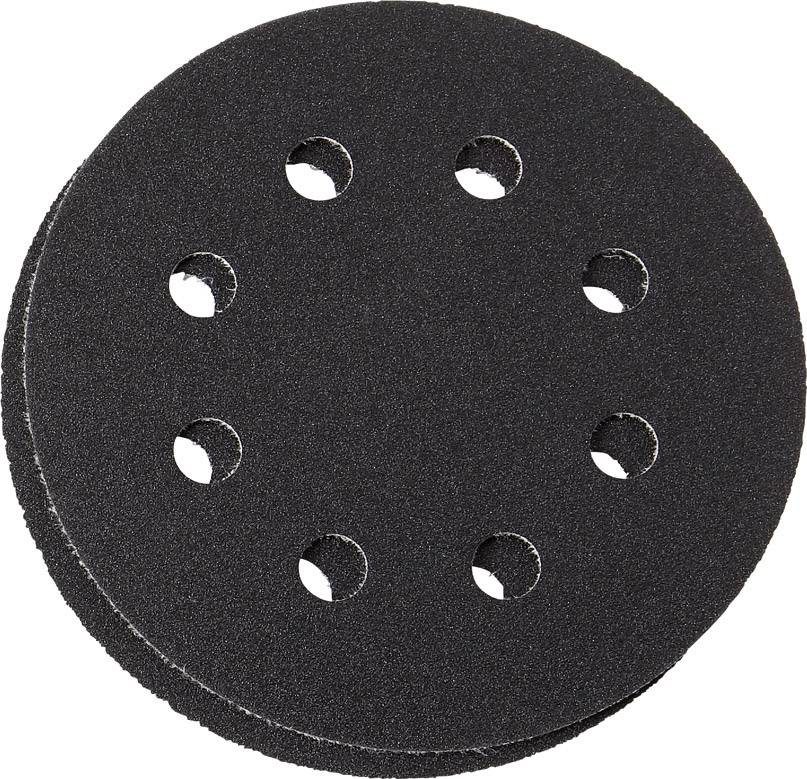 Feuille abrasive pour ponceuse excentrique avec bande auto-agrippante, perforé Fein 63717230020 Grain 40 (Ø) 115 mm 16 p