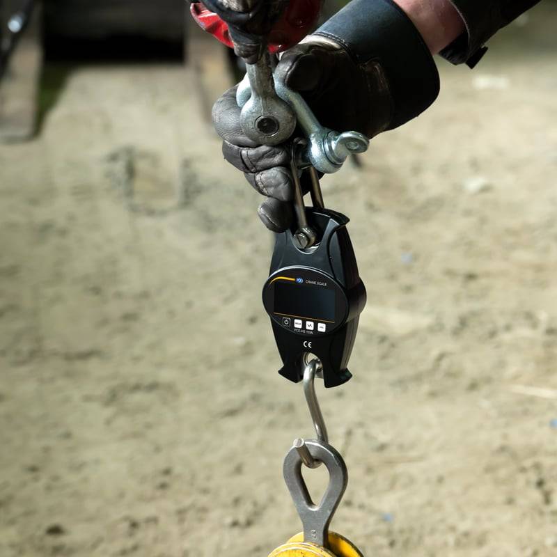 PCE Instruments Crochet peseur PCE-HS 200N Plage de pesée (max.) 200 kg Lisibilité 50 g à pile(s) noir-8