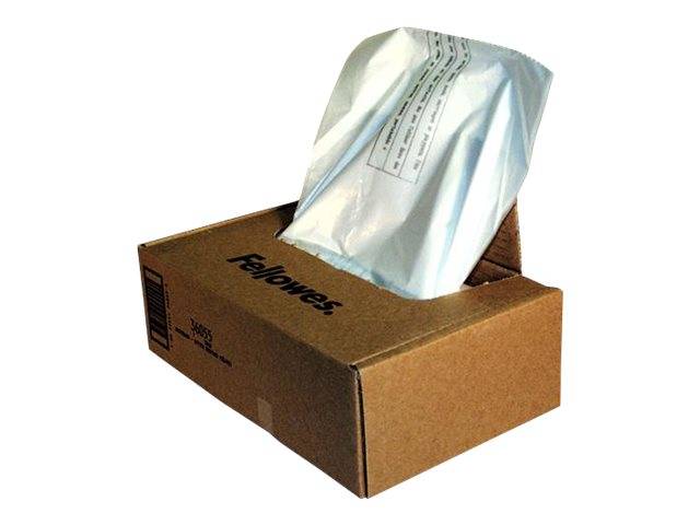 FELLOWES Shredder Bags UP TO 165L x50-0
