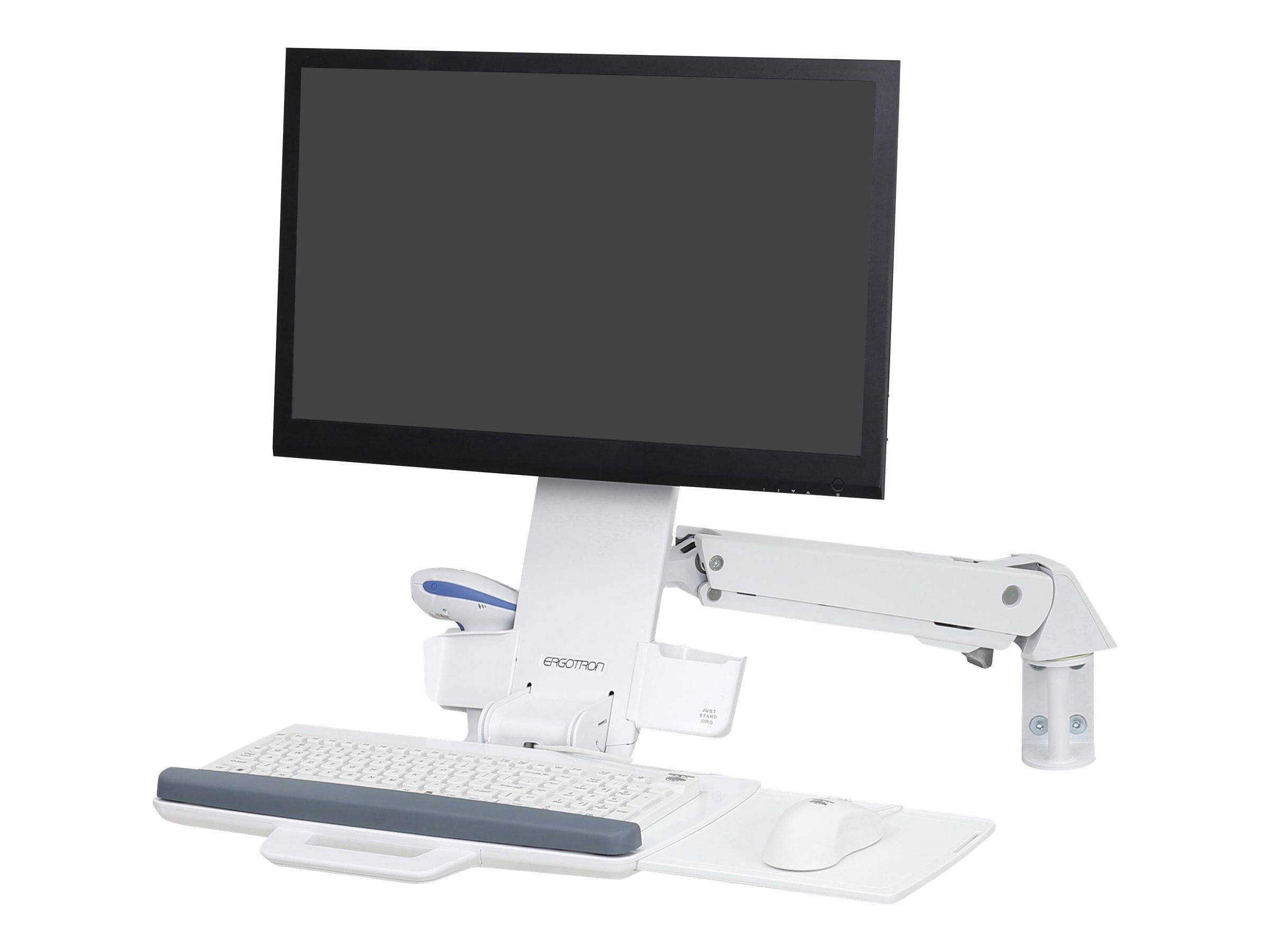 Ergotron StyleView, 13,2 kg, 61 cm (24"), 75 x 75 mm, 100 x 100 mm, Blanc-0