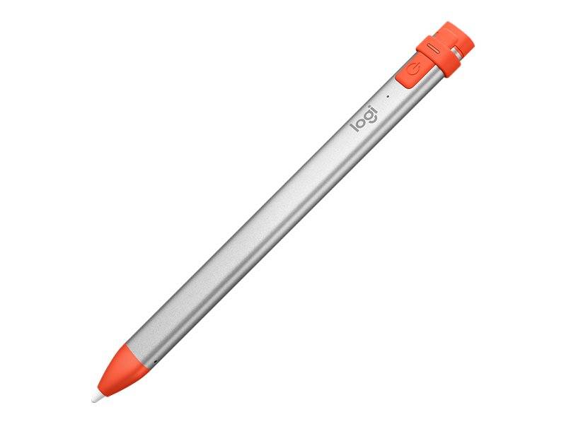 Logitech Digital Pen CRAYON, Lightning, sans fil, argent-orange pour Apple iPad, iPad Mini/Air/Pro à partir de 2018,...-7