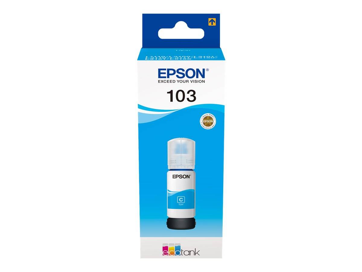 Epson 103, Bleu, Encre à pigments, 70 ml, 1 pièce(s)-0