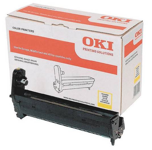 Tambour d'origine OKI Drum Unit C5650 C5750 jaune-5