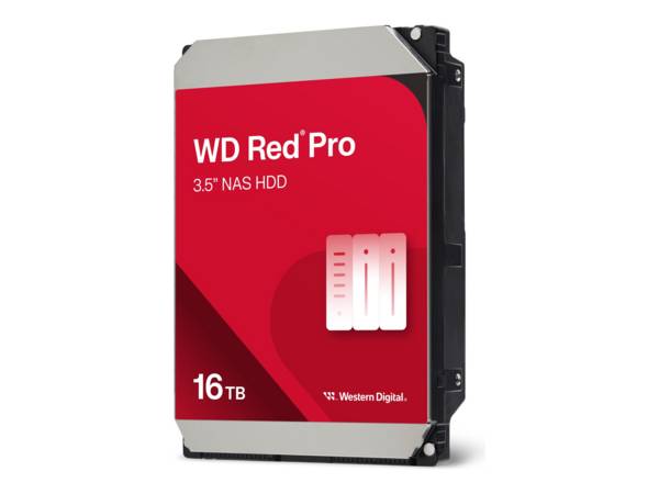 WD Red Pro 16To 6Gb/s SATA 512Mo Cache Internal 3.5p HDD bulk