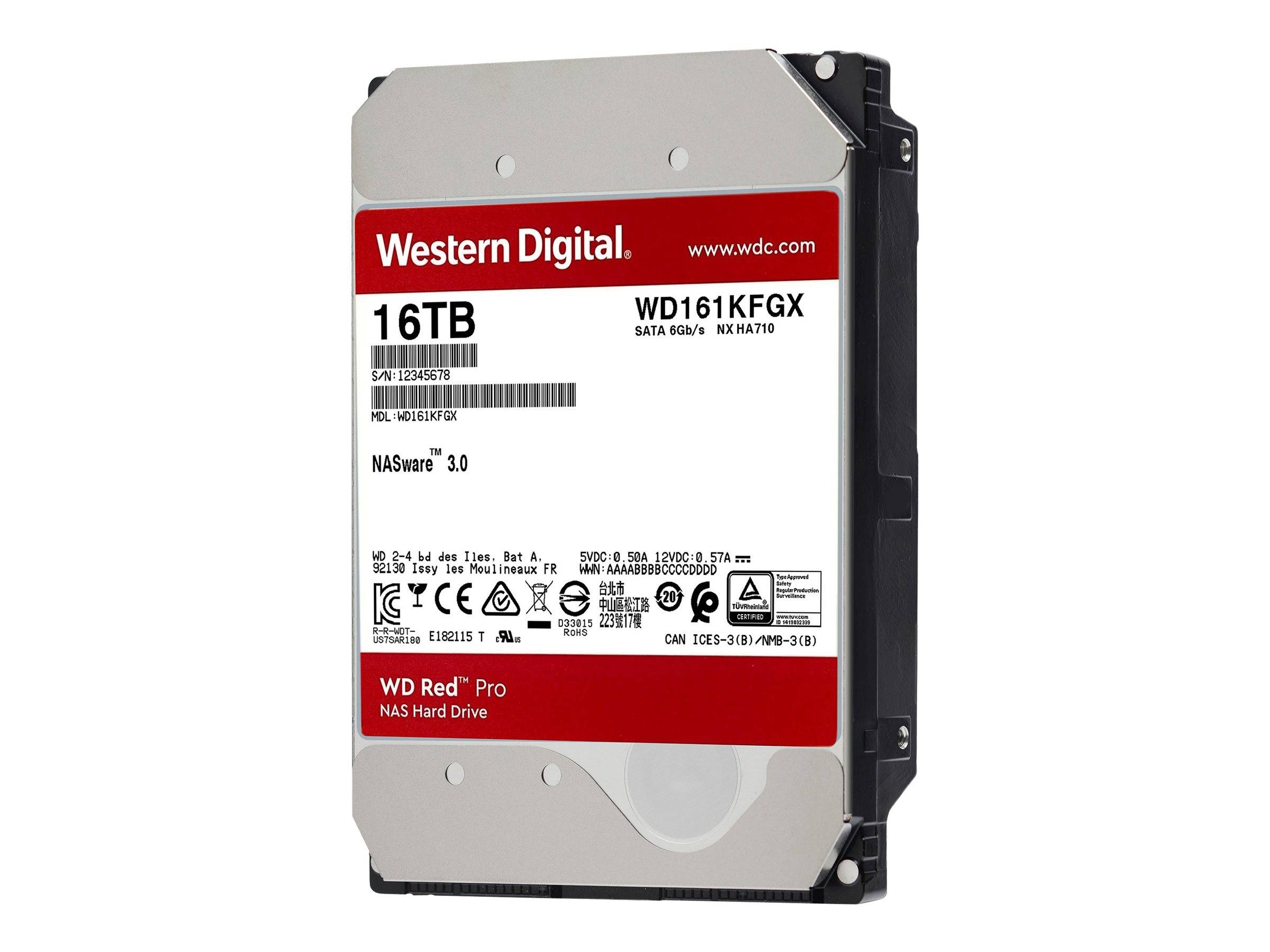 WD Red Pro 16To 6Gb/s SATA 512Mo Cache Internal 3.5p HDD bulk-3
