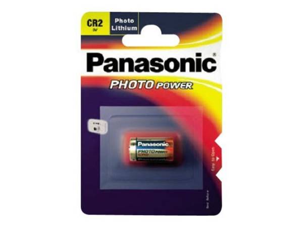 Batterie au lithium photo CR2 Panasonic CR2, CR2EP, DL CR2