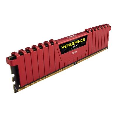 Mémoire pour PC Corsair Vengeance® LPX Red CMK16GX4M2B3200C16R 16 GB  RAM DDR4 3200 MHz CL16 18-18-36