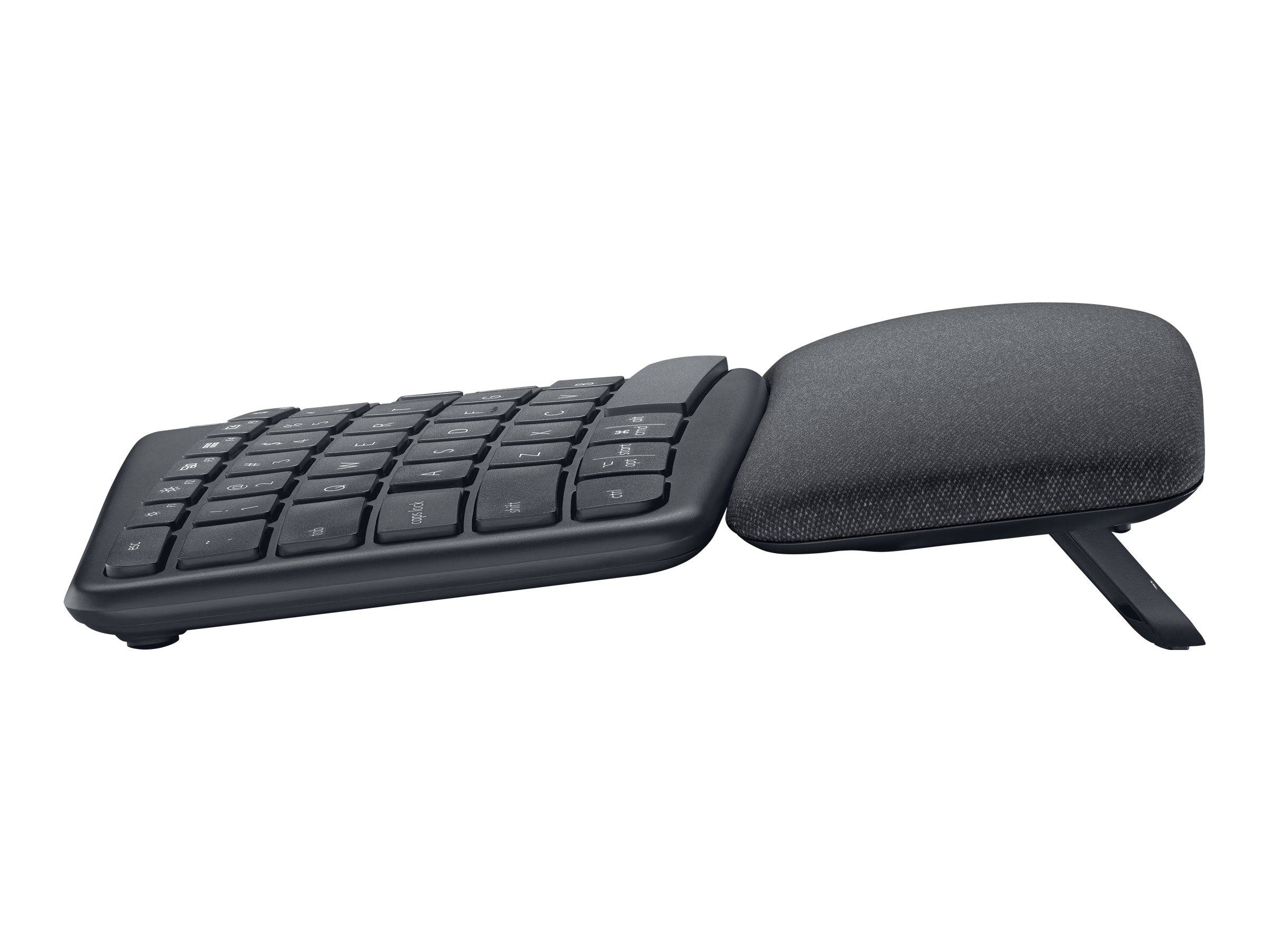 Logitech sans fil Clavier allemand, QWERTZ graphite repose-poignet-4