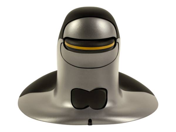 Fellowes Souris verticale ambidextre Penguin - Sans fil - Petit, Ambidextre, Conception verticale, Laser, RF sans fil, 1
