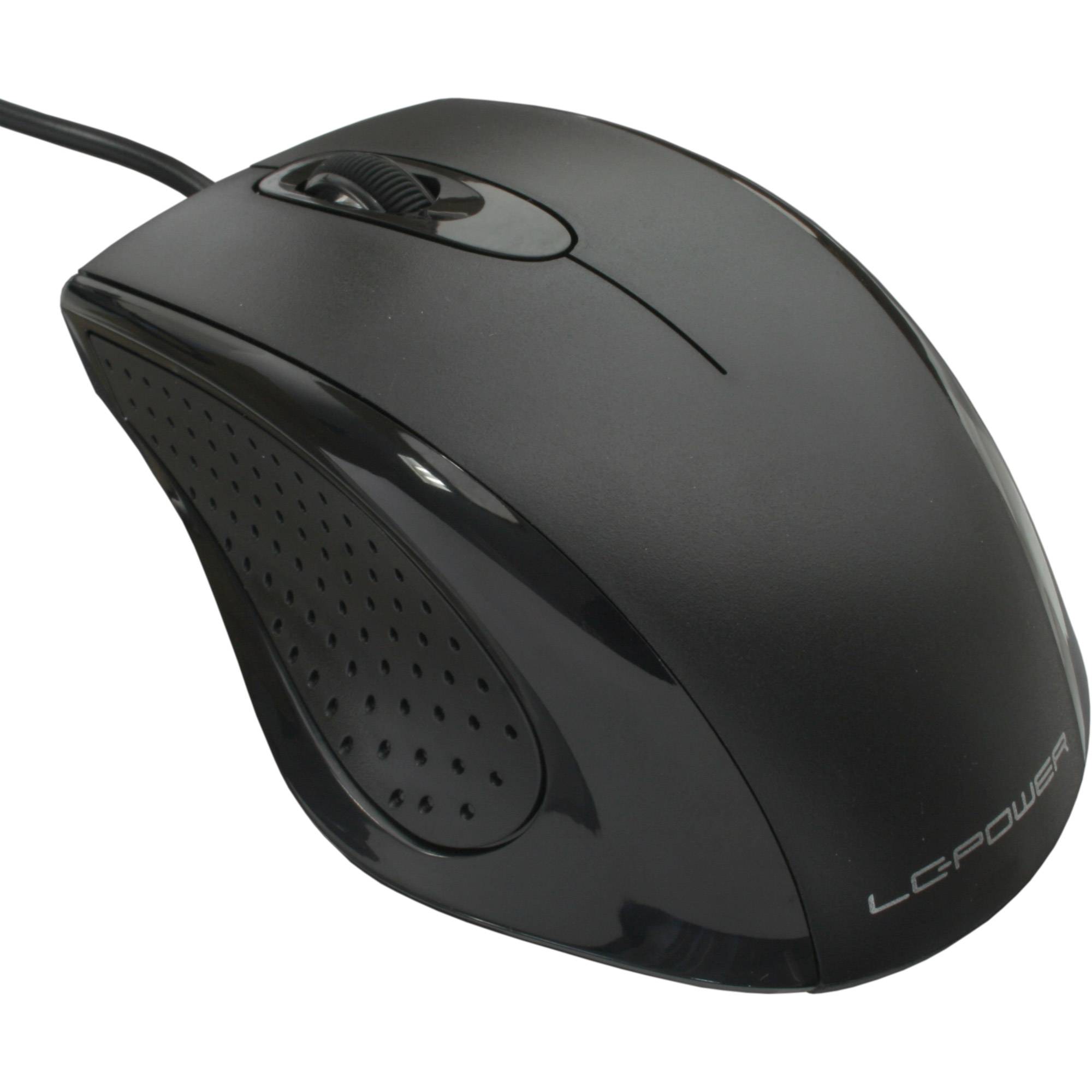 LC-Power LC-M710B, Droitier, Optique, USB Type-A, 800 DPI, Noir-0
