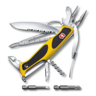 Victorinox RangerGrip 0.9798.MWC8 Couteau suisse  Nombre de fonctions 21 jaune, noir