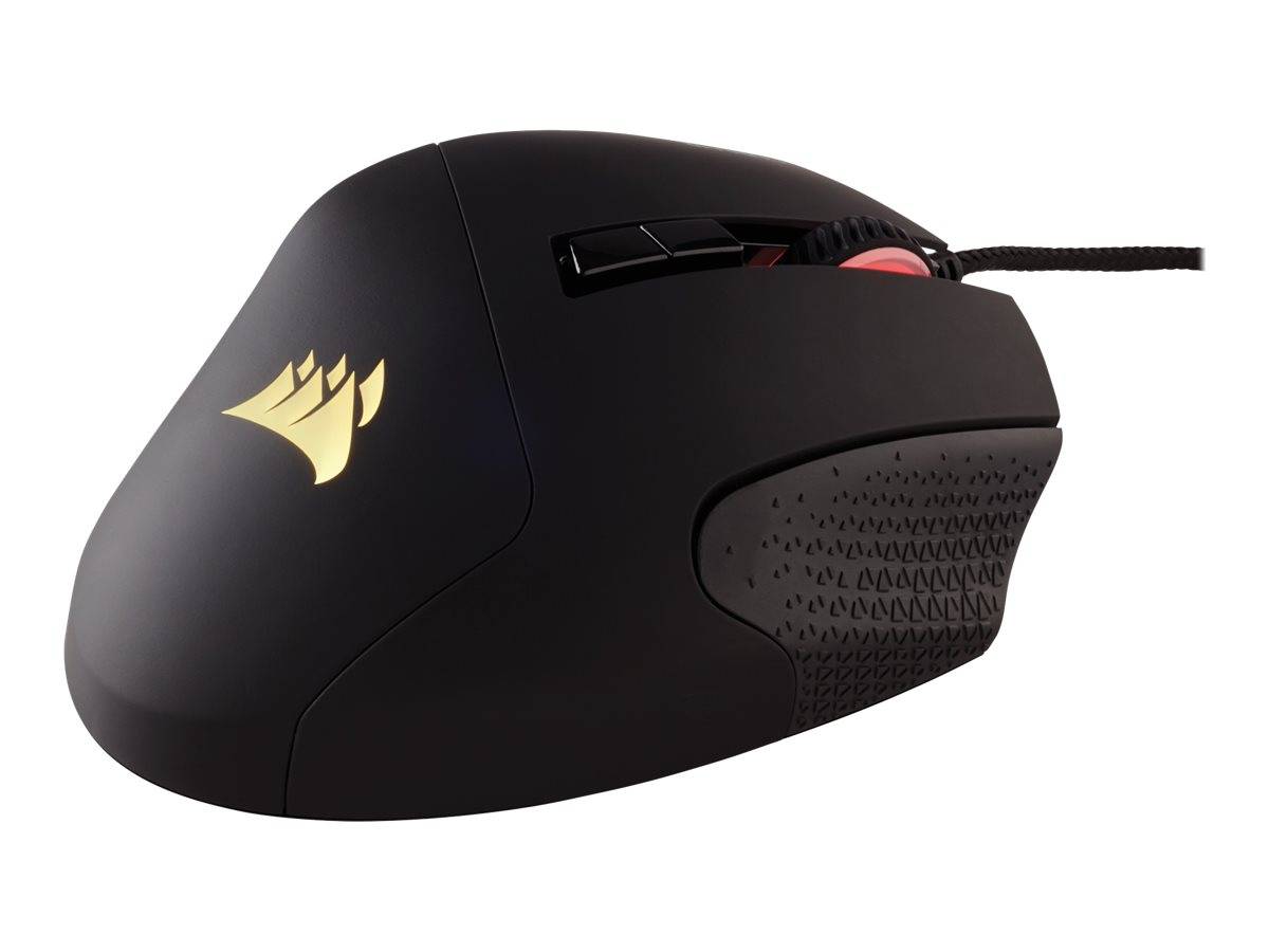 Corsair Scimitar RGB Elite, Droitier, Optique, USB Type-A, 18000 DPI, Noir-0