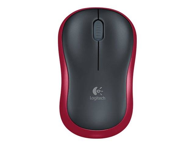 Souris optique Logitech M185 rouge-2