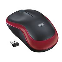 Souris optique Logitech M185 rouge-5