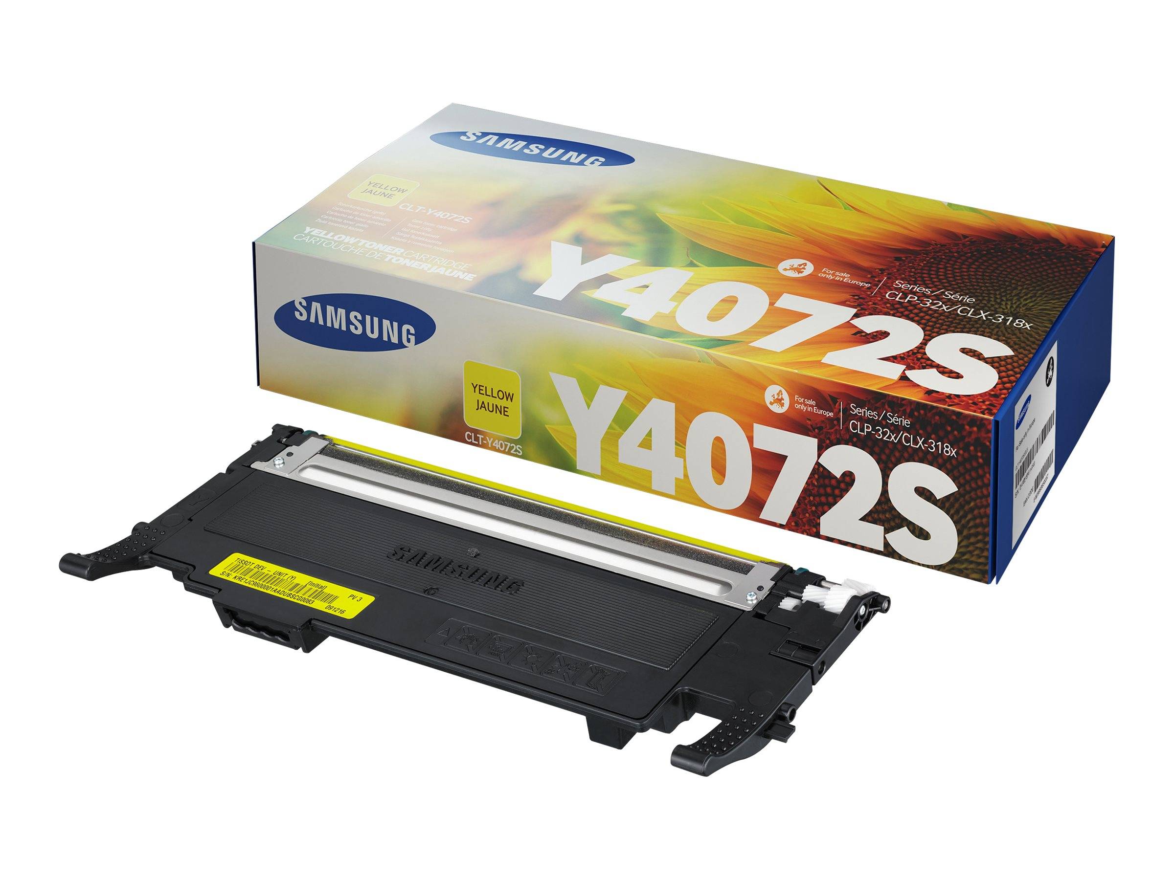 Samsung CLT-Y4072S Toner jaune authentique, 1000 pages, Jaune, 1 pièce(s)-3