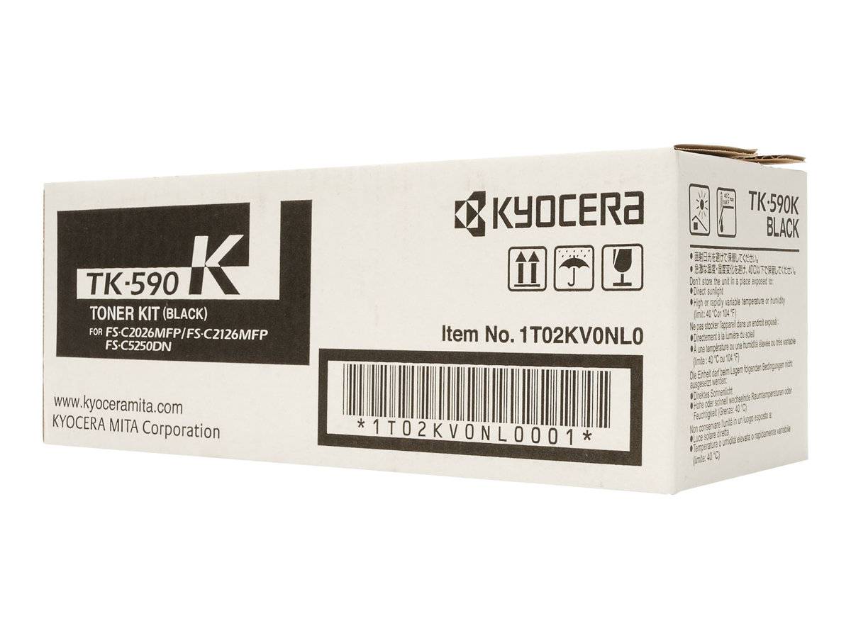 Kyocera Cassette de toner TK-590K 1T02KV0NL0 d'origine noir 7000 pages-5