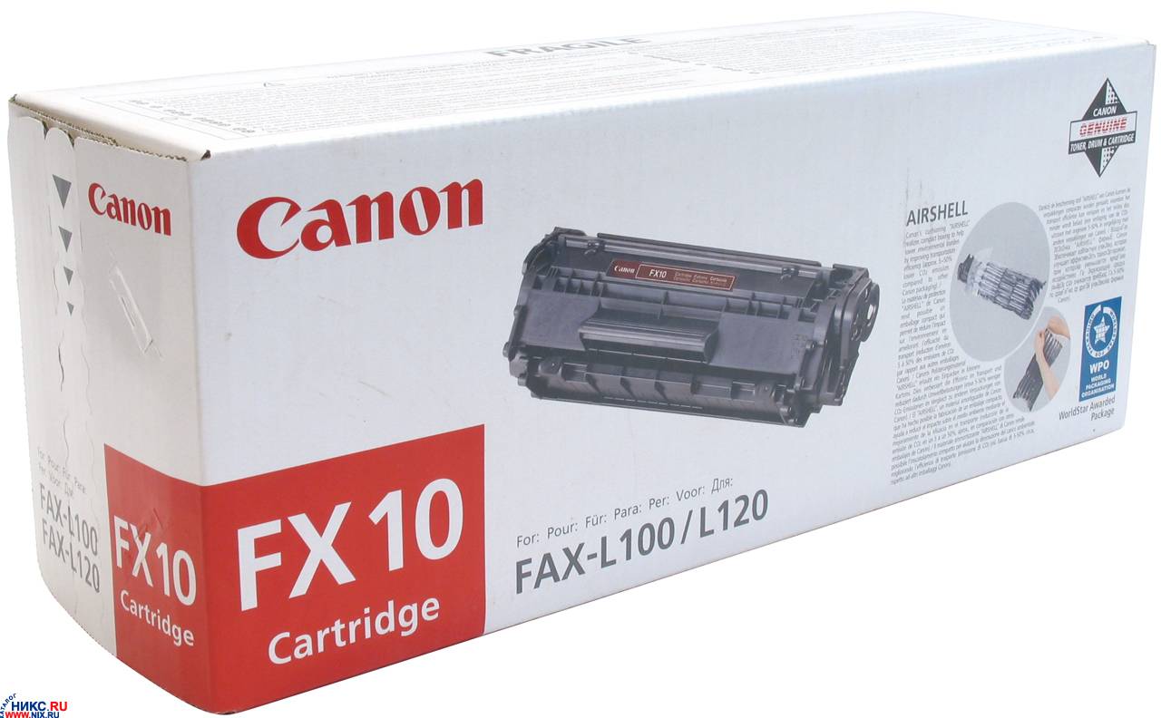 Cassette de toner d'origine Canon FX-10 noir-8