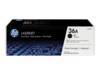 HP 36A pack de 2 toners LaserJet noir authentiques, 4000 pages, Noir, 2 pièce(s)