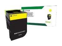 Lexmark Retour de toner CS317 CS417 CS517 CX317 CX417 CX517 d'origine jaune 2300 pages 71B20Y0-3