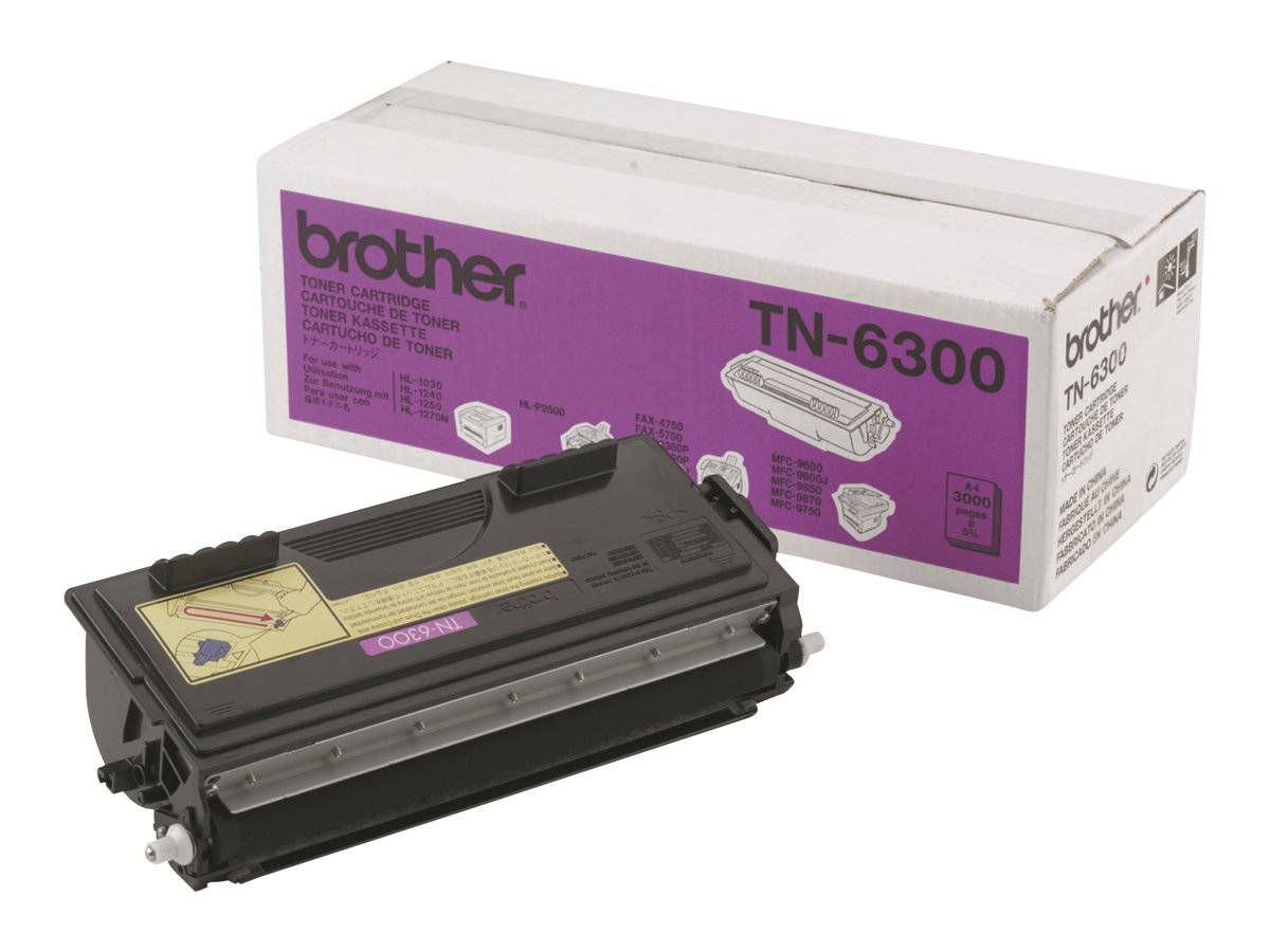 Cassette de toner d'origine Brother TN-6300 noir-6
