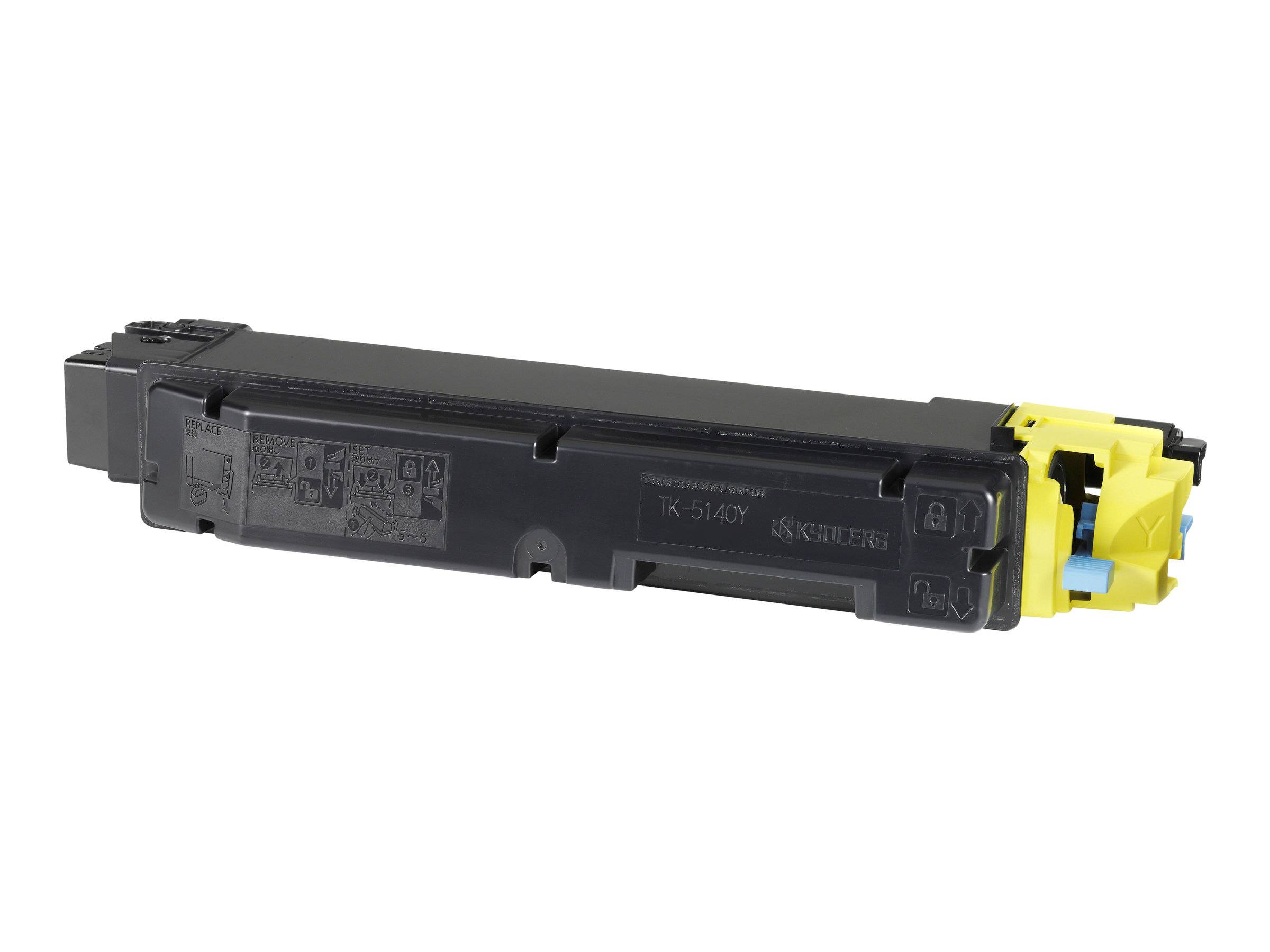 Cassette de toner d'origine Kyocera TK-5140 Y jaune-4