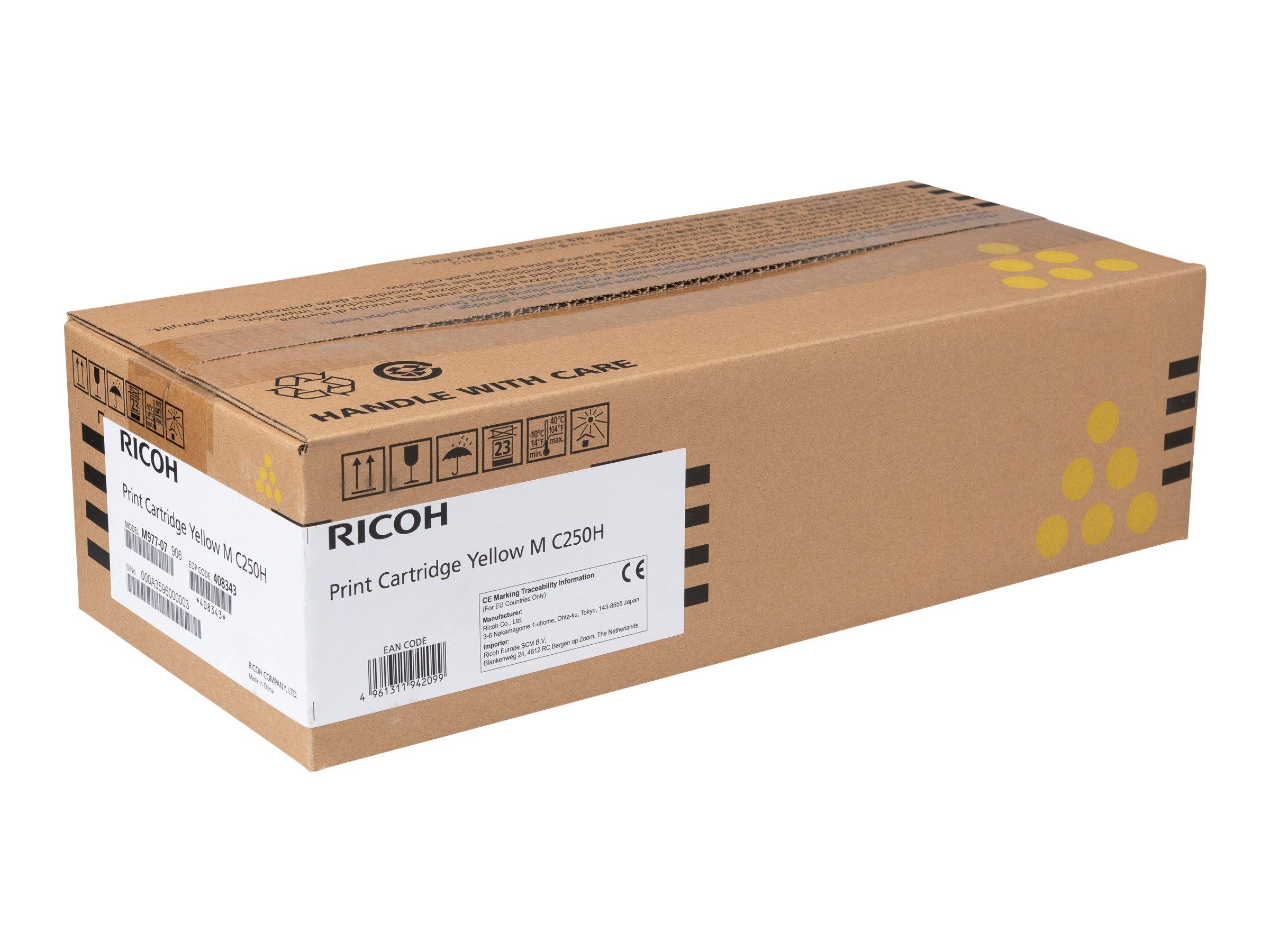 Ricoh 408343, 6300 pages, Jaune, 1 pièce(s)-0