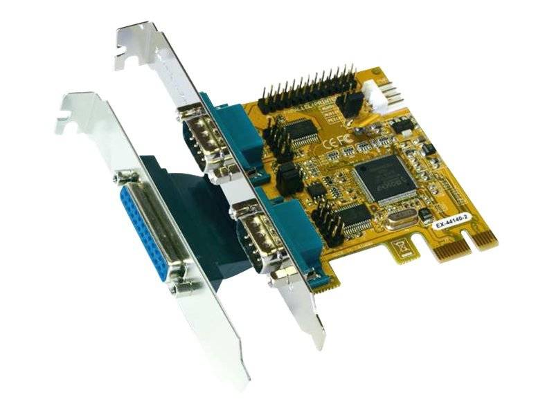 Exsys Exsys EX-44140-2 - Adapter Parallel/Seriell - PCIe Carte PCI-4