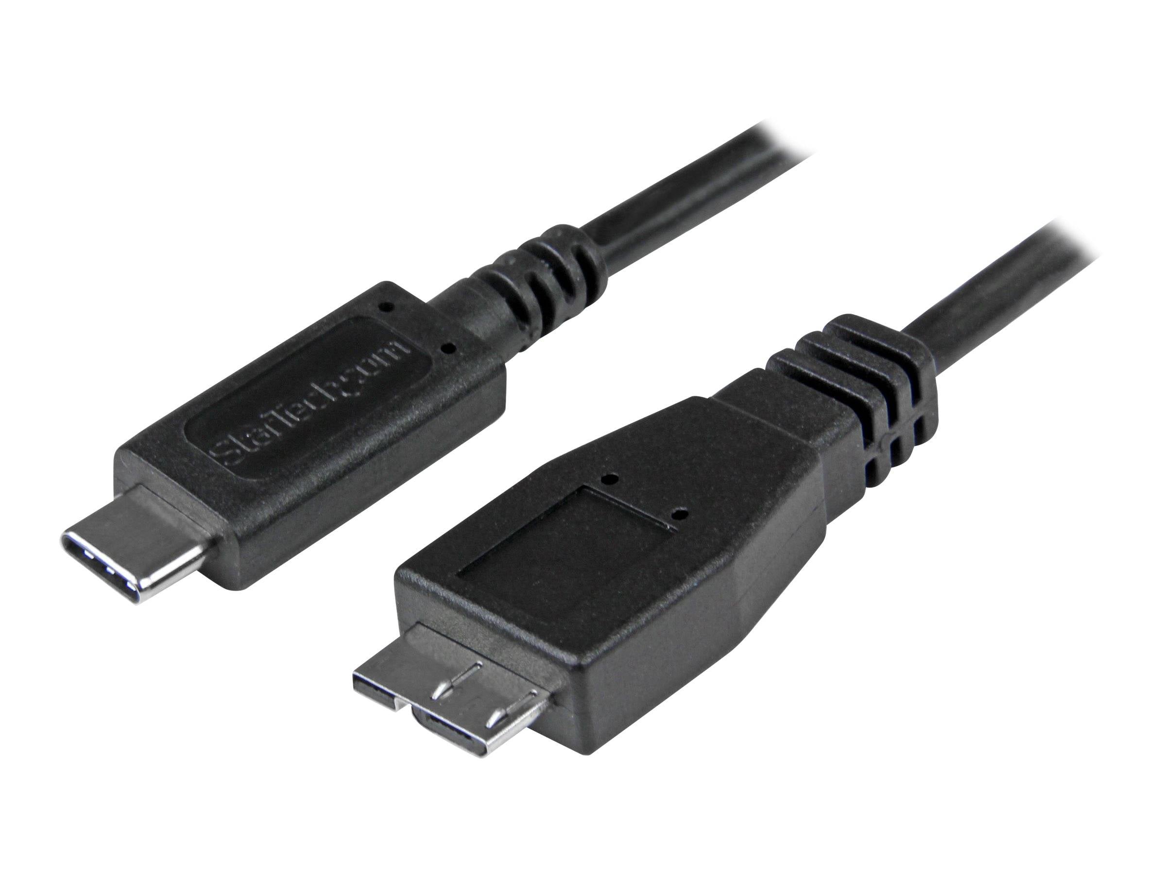 StarTech.com Câble USB USB 3.1 Gen2 0 mm noir blindé USB31CUB50CM-0