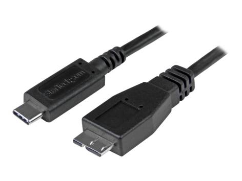 StarTech.com Câble USB  USB 3.1 Gen2  0 cm noir blindé USB31CUB50CM